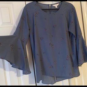 Flowy long sleeve top
